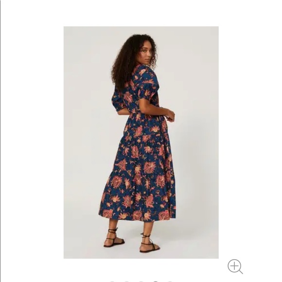 A.L.C. Mischa Tiered Floral-Print Maxi Dress - Picture 5 of 9